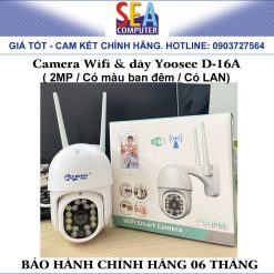 Alternative view of Camera Wifi & dây ngoài trời Yoosee D-16A ( 2MP / Có màu ban đêm / Có LAN)