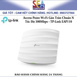 Alternative view of TP-Link Access Point Wi-Fi Gắn Trần Chuẩn N Tốc Độ 300Mbps - EAP110