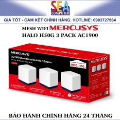 Alternative view of Hệ Thống Wi-Fi Mesh Cho Gia Đình AC1900 Mercysys - Halo H50G 3 Pack