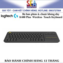 Alternative view of Bàn phím & chuột không dây Logitech K400 Plus Wireless Touch Keyboard