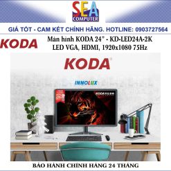 Alternative view of Màn hình KODA 24” - KD-LED24A-2K LED VGA, HDMI, 1920x1080 75Hz
