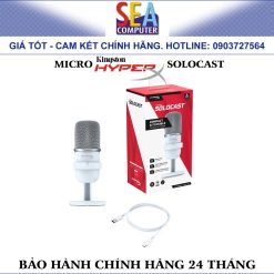 Alternative view of Microphone HyperX SoloCast – 519T2AA (Trắng)