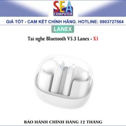 Alternative view of Tai nghe Bluetooth V5.3 Lanex - X1 (Trắng)