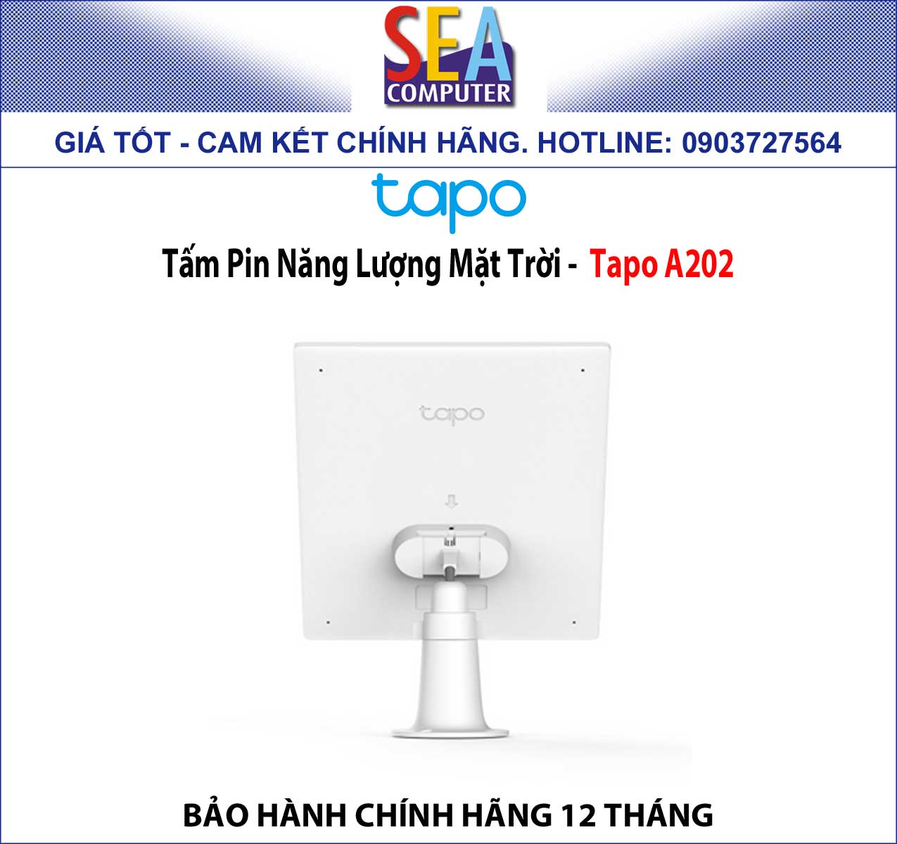 Tấm Pin Năng Lượng Mặt Trời - Tapo A202 - Ảnh 3
