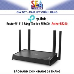 Alternative view of TP-LINK Router Wi-Fi 7 Băng Tần Kép BE3600 - Archer BE220