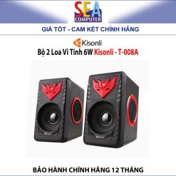 Bộ 2 Loa Vi Tính 2*3W Kisonli - T-008A