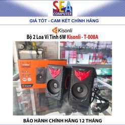 Alternative view of Bộ 2 Loa Vi Tính 2*3W Kisonli - T-008A